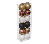kit de 12 boules de NoÃ«l Grand hotel - 40 mm