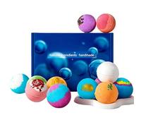 Lot de 12 boules de bain naturelles faites à la main, parfumées aux fleurs séchées | Balles de bain parfumées longue durée pour spa, anniversaire, relaxation, soins personnels, cadeau de vacances pour