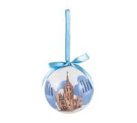 Lot de 12 Boules de Noël cathédrale de Leon Ø 7,5 cm