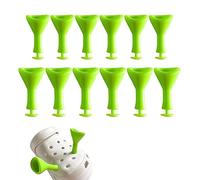 Lot de 12 breloques d'oreilles en forme de croco Shrek pour sabots, chaussures pour sabots, cadeaux de fête (vert)