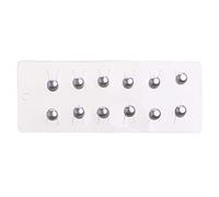 Lot de 12 broches pour écharpe en perles - Sans trou - Aimant - Pour femme, One Size, Comme décrit