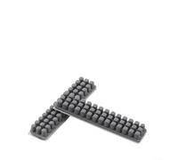 Lot de 12 brosses de nettoyage en silicone pour accessoires d'essuie-glace A1, résistantes à la chaleur et à l'usure, mini brosses pour entretien de buse