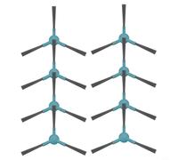 Lot de 12 brosses latérales pour aspirateurs robotiques Q8 Max MOVA E20 Plus MS1 Max M70 Pro pour soutenir des normes de nettoyage constantes de la maison