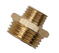 Lot de 12 buses brumisatrices en laiton pour jardin - Buse de pulvérisation efficace pour humidification de l'air et applications de refroidissement (4 trous)