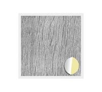Lot de 12 cache-vis autocollants gris sonoma en papier enduit 20 x 20 x 0,5 mm pour accessoires de construction, accessoires de bricolage, accessoires de montage et rénovation avec installation facile