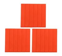 Lot de 12 caches de fente de boîte à fusibles pour panneaux électriques conçus pour s'adapter aux modules standard d'espacement des grilles dans les installations domestiques (rouge)