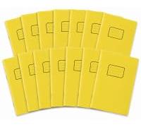 Lot de 12 cahiers d'exercice quadrillés A4 5 mm 144 pages Super Jumbo Grille Carnet de mathématiques Papier graphique Calculs Diagrammes Notes