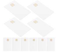 Lot de 12 cartes de crédit vierges à puce, cartes à puce pour systèmes de contrôle d'accès et de sécurité