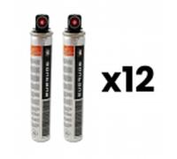 LOT DE 12 Cartouches de Gaz 80 ml pour cloueur gaz