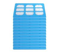 Lot de 12 cartouches de rechange pour fontaine à eau pour animal domestique - Compatible avec les fontaines Cat Mate Dog - Coton au charbon actif pour une filtration efficace et fraîche