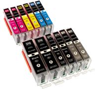 Lot de 12 cartouches d'encre XL pour Canon PGI 570 CLI 571 Pixma MG7750 Pixma MG7751 Pixma MG7752 Pixma MG7753 Pixma TS8050
