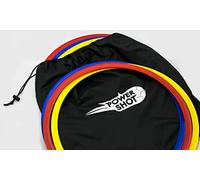 Lot de 12 cerceaux de Coordination Plats - POWERSHOT - Exercice de Coordination Foot - Entrainement de Foot