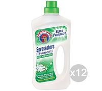 Lot de 12 chante CLAIR sols 750 ml Musc blanc nettoyants et nettoyage de la maison