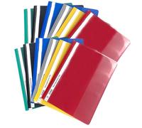 Lot de 12 Chemises de présentation A4 couverture avant transparente pour documents Dossier de Fichiers à Insertion Porte Document Organisateur Stockage Chemises