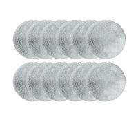 Lot De 12 Chiffons De Nettoyage En Fibre, Compatibles Avec Liectroux, YW610, HCR-10, HCR-09, Robots Nettoyeurs De Vitres Et Aspirateurs