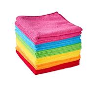 Lot de 12 chiffons de nettoyage en microfibre réutilisables, non pelucheux, sans traces, ultra doux et absorbants, pour la maison, la cuisine, la voiture, les fenêtres et plus encore (30 x 30 cm