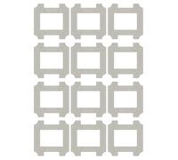Lot De 12 Chiffons De Nettoyage Lavables, Compatibles Avec Les Robots Aspirateurs De Vitres Ecovacs W2S/W2S PRO. Accessoires De Rechange