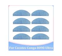 Lot de 12 chiffons de nettoyage lavables pour aspirateur robot Cecotec Conga 8090 Ultra