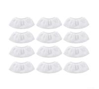 Lot de 12 chiffons de rechange en microfibre pour nettoyeur vapeur à main, compatibles avec les surfaces de moquette de fenêtre, carrelage