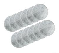 Lot de 12 chiffons de rechange en microfibre pour robot de nettoyage de vitres Liectroux YW610 HCR-10 HCR-09, réutilisables pour un usage quotidien