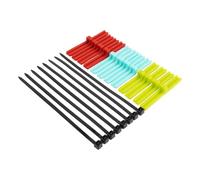 Lot de 12 cintres sécurisés en silicone pour canne à pêche - Poids léger - Organisateur universel pour hameçon de pêche