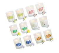 Lot de 12 cires de soja parfumées sans fumée pour aromathérapie, sans fumée, coffret cadeau pour femme, aromathérapie