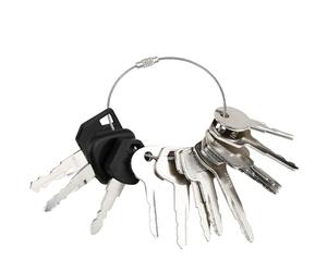Lot de 12 clés de chariot élévateur pour Hyster Crown Yale Cat Clark Komatsu Toyota Doosan Nissan JCB Volvo Tornado Mitsubishi Forklift Heavy Equipment Keys