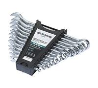 Lot de 12 clés mixtes en pouces | taille 1/4" à 15/16" | WIESEMANN 80362 | set de clés de serrage avec support de rangement