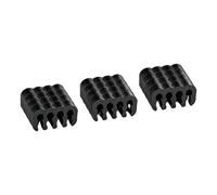 Lot de 12 clips de câble d'alimentation à 8 broches - Outil professionnel de gestion des câbles pour stocker le câblage et optimiser les flux d'air - Organisateurs de carte mère - Outil de gestion