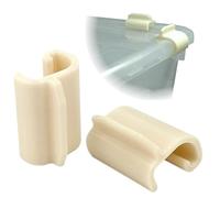 Lot de 12 clips de fermeture pour boîtes Ikea Samla - Arrondis et compatibles avec les clips Ikea Samla - 5L/11L/22L)