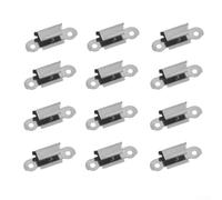 Lot de 12 clips de fixation en acier inoxydable compatibles avec Ender 3, Ender 3 V2 CR-10 Series pour imprimantes 3D, lits en verre et en métal