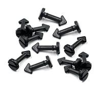 (Lot de 12) Clips de Fixation pour Couvercle Cache Moteur compatible C4 C5 I II III C8 Evasion Xsara Picasso 206 SW 306 307 405 II 406 407 806 807 Expert 1.8 2.0 16V 025067 0250.67