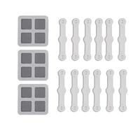 Lot de 12 clips de fixation pour moustiquaire de fenêtre - Pour la protection contre les insectes