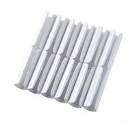 Lot de 12 clips de matelas en plastique en forme de Y pour fixation de drap serré pour dormeurs actifs ou animaux domestiques sur le lit (blanc)