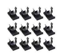 Lot de 12 clips de plinthe de cuisine pratiques sans vis, supports réglables pour pieds d'armoire de 32 à 42 mm, clip de base d'armoire