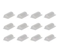Lot de 12 clips larges (auto-collants) pour cordons et câbles - Zenitech G