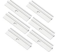 Lot de 12 clips verticaux pour rideaux verticaux en PVC de 89 mm pour stores verticaux