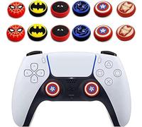 Lot de 12 coques de protection pour manette de jeu analogique sans fil - Fantastique protection antidérapante en silicone pour PS5/PS4/Xbox Onee/360/Nintendo Switch PRO