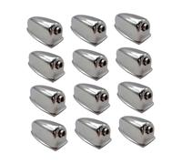 Lot de 12 cosses de rechange universelles pour percussion pour batteur, musicien, scène d'enregistrement