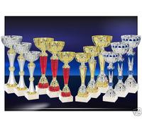 Lot de 12 Coupes trophées recompenses Entre 19 et 24 cm