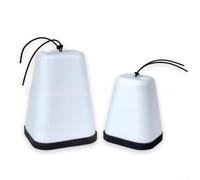 Lot de 12 couvercles en polystyrène expansé pour robinets d'extérieur pour éviter les dommages causés par le gel avec design sécurisé pour bavettes de tuyau standard