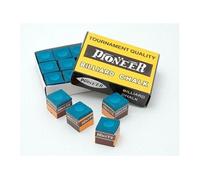 Lot de 12 craies bleues Pioneer pour queue de billard HobbyTech bleu