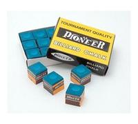 Lot de 12 craies bleues Pioneer pour queue de billard HobbyTech