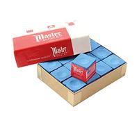Lot de 12 craies de billard master sky