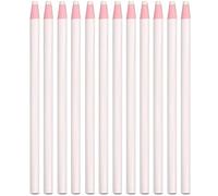 Lot de 12 craies de couture sans découpe à la main - Crayons de marquage de couture - Outils de traçage - Pour marqueur et traçage - Blanc