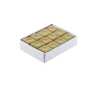 Lot de 12 Craies pour Billard Robuste De Faugères Camel