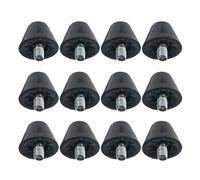 Lot de 12 crampons de rechange en nylon pour chaussures de football
