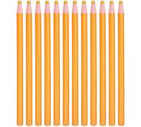 Lot de 12 crayons à craie de tailleur, outils de traçage, crayons de couture, craies de couture, outils de traçage pour marqueur et traçage (jaune)