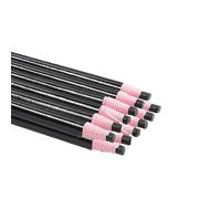 Lot de 12 crayons à craie en tissu pour couture, résistants à la décoloration et insolubles à l'eau, déchirés à la main, pour marquage et traçage