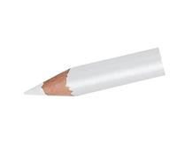 Lot de 12 crayons d'ingénieur blancs pour marquage sur métal en acier